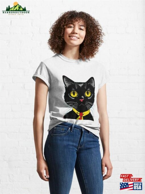 Black Cat Art Classic T-Shirt Sweatshirt Hoodie