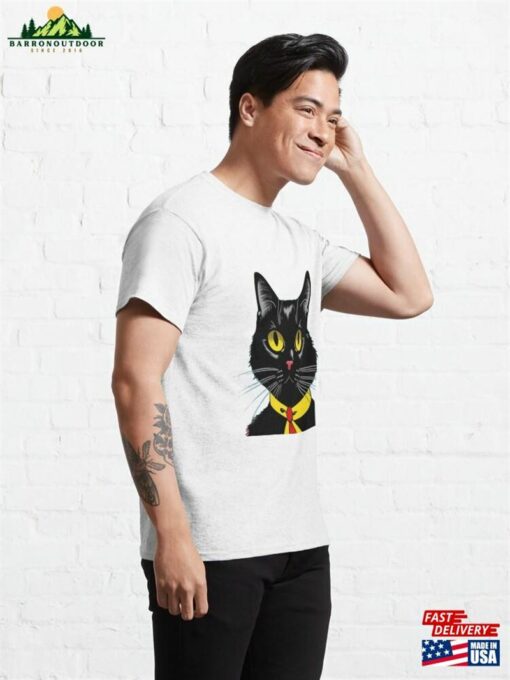 Black Cat Art Classic T-Shirt Sweatshirt Hoodie