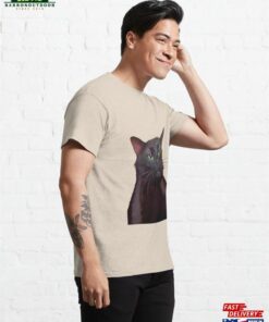 Black Cat Zoning Out Meme Classic T-Shirt Hoodie 3 Black Cat Zoning Out Meme Classic T Shirt Hoodie 4