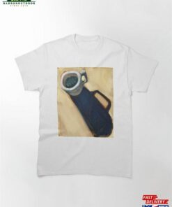 Black Coffee Art Painting Twin Peaks Classic T Shirt Unisex 1
