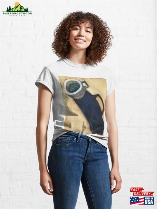 Black Coffee Art Painting Twin Peaks Classic T-Shirt Unisex