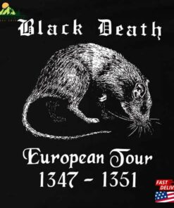 Black Death European Tour Shirt Hoodie Unisex