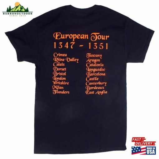 Black Death European Tour T-Shirt Sweatshirt