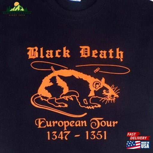 Black Death European Tour T-Shirt Sweatshirt