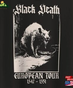 Black Death T Shirt Sweatshirt Unisex 1