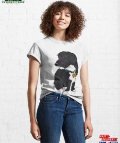 Black Dog With A Green Collar And Gold Tag Classic T-Shirt Unisex Sweatshirt Black Dog With A Green Collar And Gold Tag Classic T-Shirt Unisex Sweatshirt