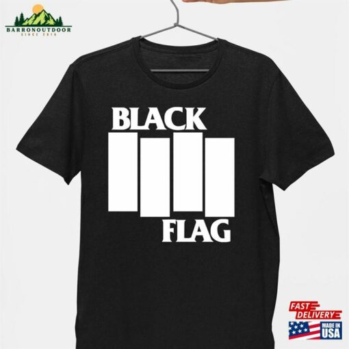 Black Flag Band Gift Birthday T-Shirt Unisex Classic