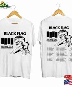 Black Flag My War Tour 2024 Shirt Band Fan Classic Unisex 3 Black Flag My War Tour 2024 Shirt Band Fan Classic Unisex 4