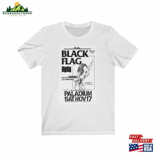 Black Flag Palladium Short Sleeve Tee Hoodie Sweatshirt