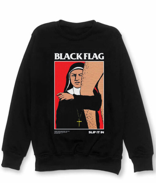 Black Flag Slip In It Sweatshirt