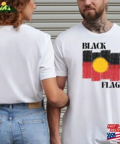 Black Flag T Shirt Aboriginal Tee Hoodie Unisex 2 Black Flag T Shirt Aboriginal Tee Hoodie Unisex 3