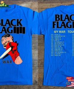 Black Flag Tour 2023 Poster T Shirt Punk Rock Band Concert Shirt Graphic Hoodie 3