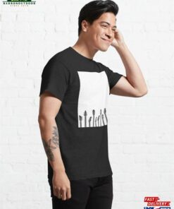 Black Guitars White Background Musical Collection Classic T-Shirt Unisex 3 Black Guitars White Background Musical Collection Classic T Shirt Unisex 4