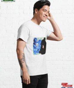 Black Hollyhock Blue Larkspur Classic T-Shirt Sweatshirt Hoodie 3 Black Hollyhock Blue Larkspur Classic T Shirt Sweatshirt Hoodie 4