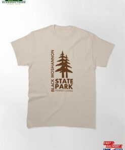 Black Moshannon State Park Pennsylvania Pines Classic T-Shirt Hoodie