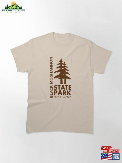 Black Moshannon State Park Pennsylvania Pines Classic T-Shirt Hoodie