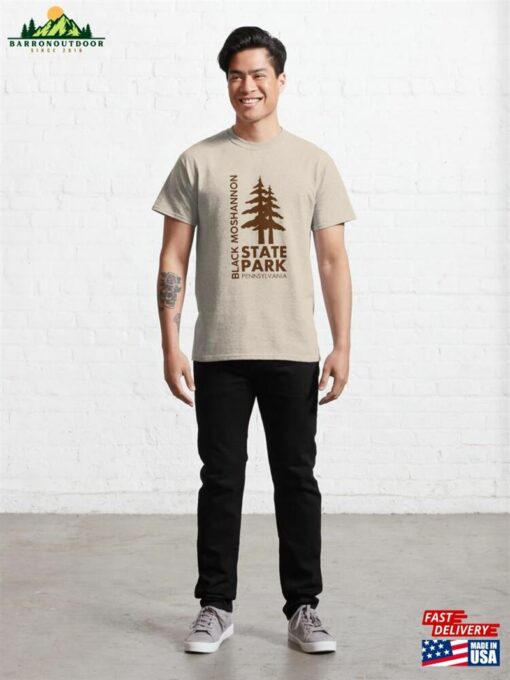 Black Moshannon State Park Pennsylvania Pines Classic T-Shirt Hoodie