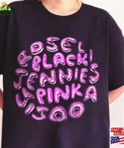 Black Pink Shirt Kpop Graphic Tee Fan Classic Hoodie 1