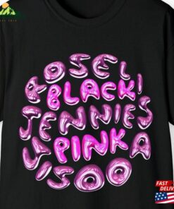 Black Pink Shirt Kpop Graphic Tee Fan Classic Hoodie 3