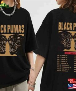 Black Pumas 2023 2024 Tour Shirt Band Fan For Unisex Classic 1