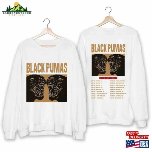 Black Pumas 2023 2024 Tour Shirt Band Fan For Unisex Classic