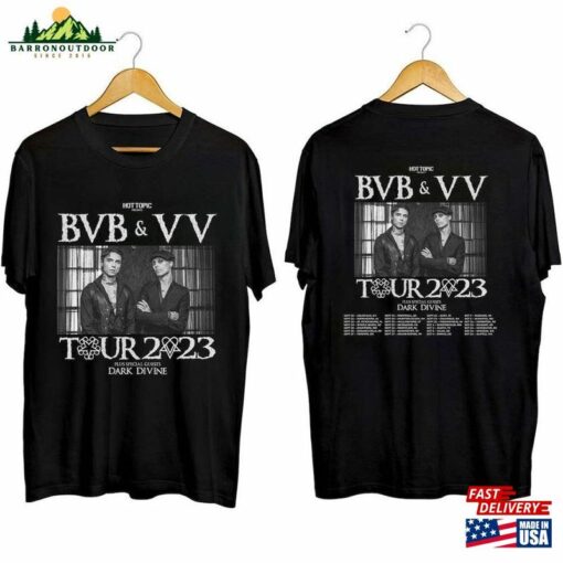 Black Veil Brides And Ville Valo Co Headline Tour 2023 T-Shirt Shirt Classic Unisex