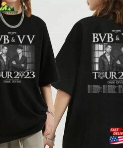 Black Veil Brides And Vv (Ville Valo) Co Headline Tour 2023 Shirt Concert Unisex Classic Black Veil Brides And Vv (Ville Valo) Co Headline Tour 2023 Shirt Concert Unisex Classic