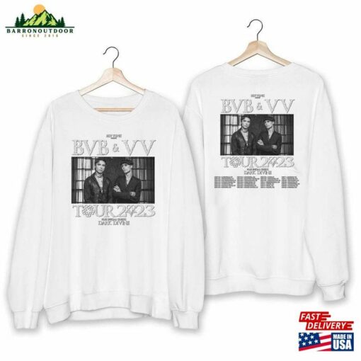 Black Veil Brides And Vv (Ville Valo) Co Headline Tour 2023 Shirt Concert Unisex Classic