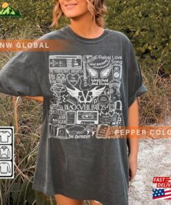 Black Veil Brides Music Doodle Art Shirt Vintage Merch Tees Graphic Retro Lorna Shore Tour 2023 Da2109dt Unisex T-Shirt