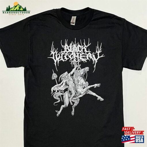 Black Witchery T-Shirt Satanic Goat Metal Venom Celtic Frost Blasphemy Sweatshirt