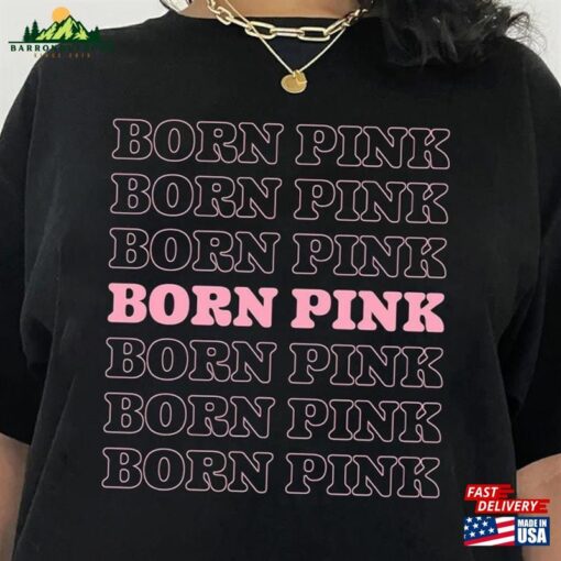 Blackpink Born Pink 2023 Shirt World Tour Jisoo Sweatshirt Unisex