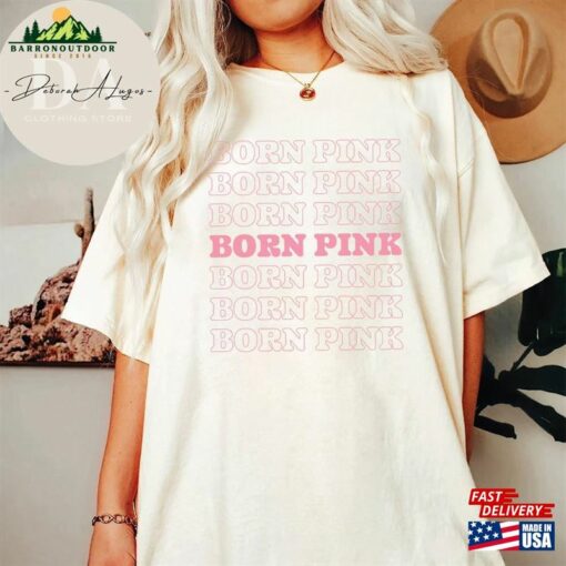 Blackpink Born Pink 2023 Shirt World Tour Jisoo Sweatshirt Unisex