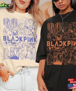Blackpink Kpop Doodle Art Shirt Vintage Merch Tee Albums Lyrics Tattoo Sweatshirt Classic Blackpink Kpop Doodle Art Shirt Vintage Merch Tee Albums Lyrics Tattoo Sweatshirt Classic