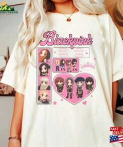 Blackpink Kpop Shirt Born Pink 2023 World Tour T-Shirt Classic Blackpink Kpop Shirt Born Pink 2023 World Tour T-Shirt Classic