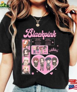 Blackpink Kpop Shirt Born Pink 2023 World Tour T-Shirt Classic