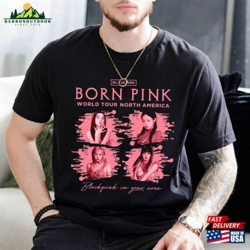 Blackpink Retro Shirt Born Pink World Tour 2023 Venom Sweatshirt T-Shirt