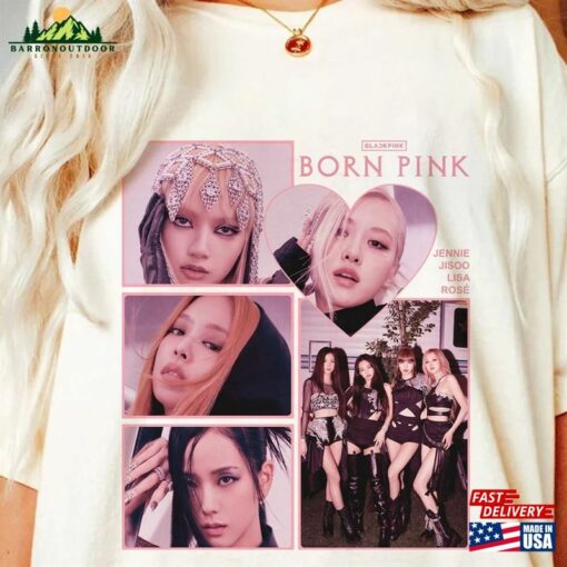 Blackpink Tour Shirt Born Pink World 2023 T-Shirt Classic