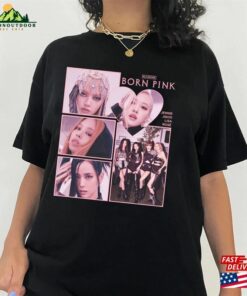 Blackpink Tour Shirt Born Pink World 2023 T Shirt Classic 4