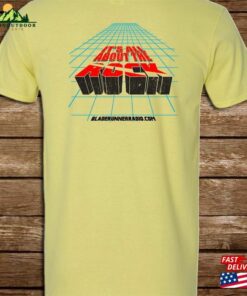 Bladerunner Anniversary T Shirt Rock Radio Station Vintage Style Yellow Classic Unisex 2 Bladerunner Anniversary T Shirt Rock Radio Station Vintage Style Yellow Classic Unisex 3