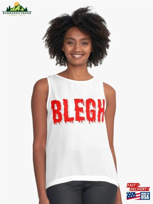 Blegh Dripping Red Sleeveless Top Sweatshirt Unisex