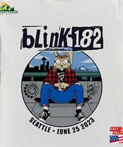 Blink 182 2023 Seattle World Tour Shirt Band Tee Classic Unisex 3 Blink 182 2023 Seattle World Tour Shirt Band Tee Classic Unisex 4