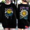 Blink 182 Arrow Smiley Shirt 2 Sides Blink182 The World Tour 2023 Smile Sweatshirt Classic