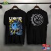 Blink 182 Arrow Smiley T-Shirt 2 Sides Blink182 The World Tour 2023 Shirt Smile Classic Hoodie
