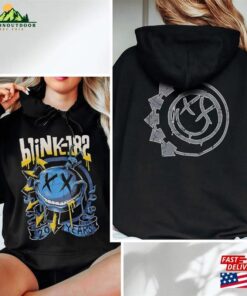 Blink 182 Arrow Smiley T-Shirt 2 Sides Blink182 The World Tour 2023 Shirt Smile Classic Hoodie 3 Blink 182 Arrow Smiley T Shirt 2 Sides Blink182 The World Tour 2023 Shirt Smile Classic Hoodie 4
