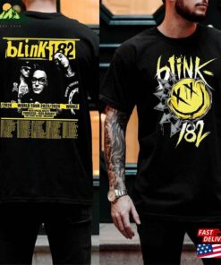 Blink 182 Band T-Shirt 2 Side Tour Date 2023 Shirt Merch Unisex Sweatshirt Blink 182 Band T-Shirt 2 Side Tour Date 2023 Shirt Merch Unisex Sweatshirt
