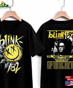 Blink 182 Band T Shirt 2 Side Tour Date 2023 Shirt Merch Unisex Sweatshirt 3