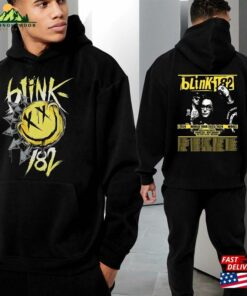 Blink 182 Band T Shirt 2 Side Tour Date 2023 Shirt Merch Unisex Sweatshirt 4