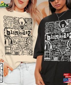 Blink 182 Doodle Art Shirt Vintage Merch Album Lyric Sweatshirt Hoodie Classic Blink 182 Doodle Art Shirt Vintage Merch Album Lyric Sweatshirt Hoodie Classic