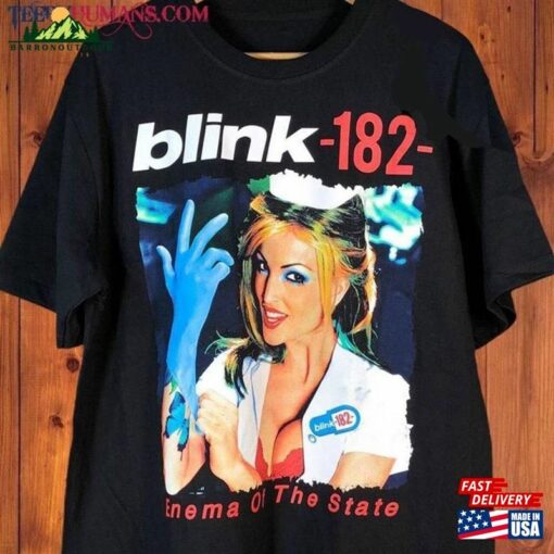 Blink 182 Enema Of The State Album Cover T-Shirt 2023 Tour Vintage 90 Sweatshirt Shirt Unisex