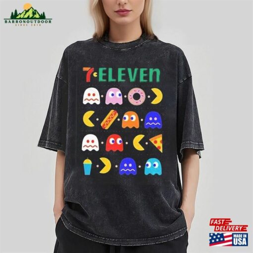 Blink 182 Limited 7 Eleven X Pac Man T-Shirt Vintage Lyric Album Song Music Sweatshirt World Tour 2023 Tee Unisex Classic